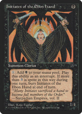 Iniciados da Mão de Ébano / Initiates of the Ebon Hand - Magic: The Gathering - MoxLand